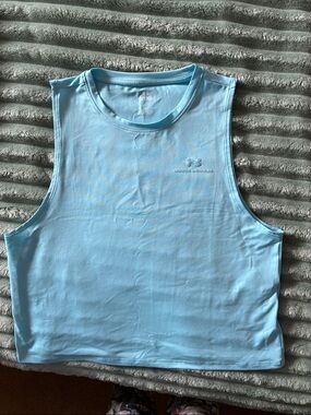 Under Armour Light Blue Performance Tank Top